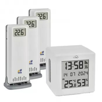 TFA TFA.me ID-A0 σετ εκκίνησης 35.8113.02 Smart Home κιτ παρακολούθησης περιβάλλοντος