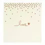 Goldbuch Raining Hearts μπεζ άλμπουμ φωτογραφιών, 60 λευκές σελίδες, σκληρό εξώφυλλο, εξώφυλλο PU, 31x30 cm