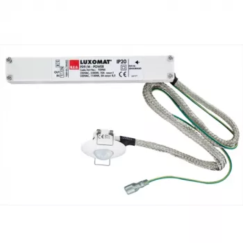 BEG BRCK LUXOMAT PD9-Master Mini ανιχνευτής παρουσίας, τοποθέτηση οροφής, RAL 9010 λευκό, 360° ανίχνευση, 8 m εμβέλεια, IP20