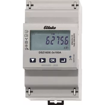 Eltako DSZ16DE-3x100A τριφασικός μετρητής ενέργειας, άμεση μέτρηση, μη βαθμονομημένος, 100 A