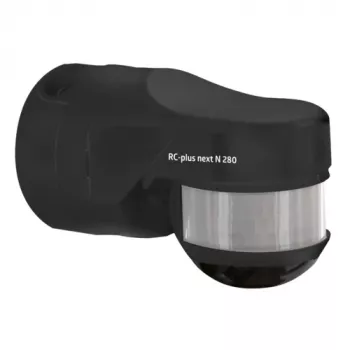BEG RC-plus next N 280 μαύρος ανιχνευτής κίνησης με εμβέλεια 280° και προστασία υποδιάβασης