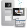 ABB Welcome Basic σετ βιντεοθυροτηλεφώνου 2 συρμάτων για διώροφη κατοικία, οθόνη 4,3 ιντσών, λευκό
