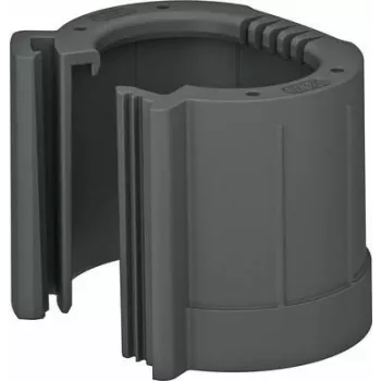 OBO BETTERMANN 129 TB M50 SW διαιρούμενο άκρο κυματοειδούς σωλήνα M50 πολυαιθυλένιο μαύρο