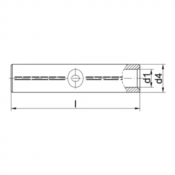 Klauke 228R Σύνδεσμος πρέσας αλουμινίου 95 mm² crimp