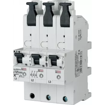 EATON LSHU-E50/3-KL Διακόπτης κύριας γραμμής, 50 A, 3πολος, 230/400 V AC, χαρακτηριστική απόζευξης E, επιλεκτικός