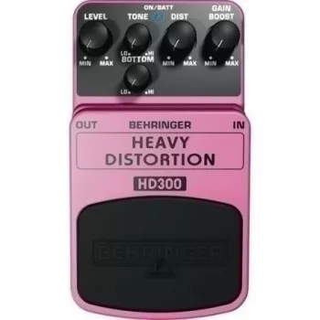Behringer HD300 Πετάλι εφέ, Μαύρο