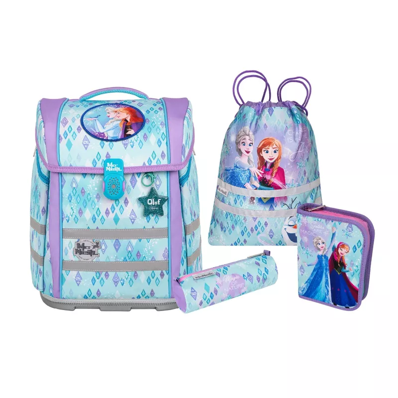 McNeill Σετ σχολικής τσάντας PERFECTO 5 τεμ. Disney Frozen