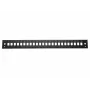 EQUIP 19 ίντσες patch panel 24x LC-Duplex SC-Simplex, χάλυβας, μαύρο - 1U rack module
