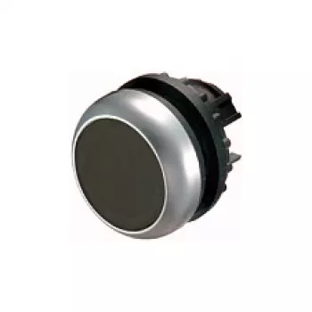 Eaton M22-D-S επίπεδος ενεργοποιητής μπουτόν, μαύρο, στιγμιαίο, 22,5mm, IP66/IP67/IP69K