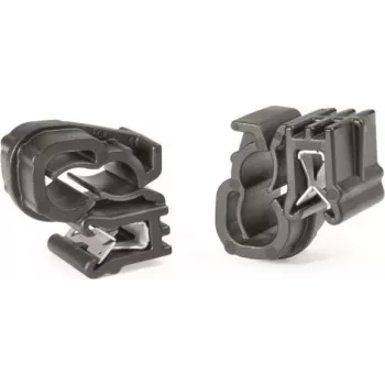 HellermannTyton EC1-3SPDHC6-7 Edge Clip 151-04010, μαύρο