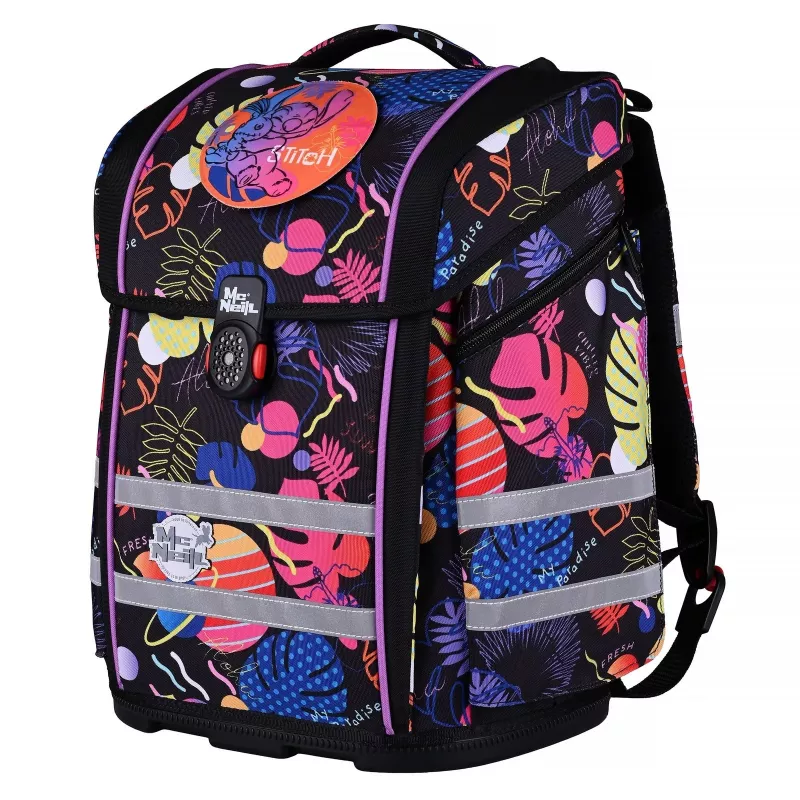 McNeill σετ σχολικής τσάντας PERFECTO 5 τεμ. Disney Stitch III