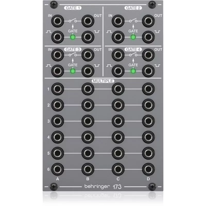 Behringer 173 Quad Gate/Multiples μονάδα Eurorack