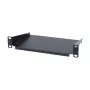ALLNET ALL-S0002262 Ράφι 10 ιντσών, βάθος 150 mm, 1HE, μπροστινή τοποθέτηση, μαύρο