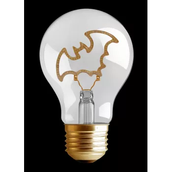 SYNERGY21 S21-LED-0026077 LED διακοσμητικός λαμπτήρας A68 Halloween νυχτερίδα επαναφορτιζόμενος