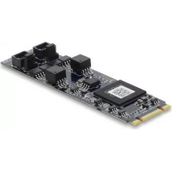DELOCK Κάρτα διασύνδεσης CAN 2.0 / CAN FD PCIe M.2 Key B+M σε 2 x D-Sub 9 Pin, έως 8 Mbps με απομόνωση και προστασία υπέρτασης