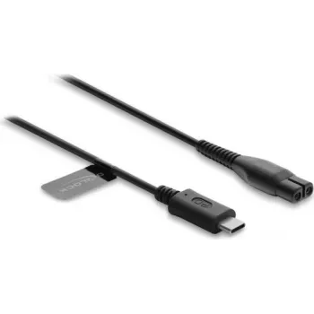 Delock καλώδιο φόρτισης USB Type-C 4,3 V για ηλεκτρική ξυριστική μηχανή συμβατό με Philips OneBlade 360 Face + Body - καλώδιο φόρτισης ξυριστικής μηχανής 1 m
