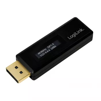 LogiLink CV0112 DisplayPort EDID tester, μαύρο