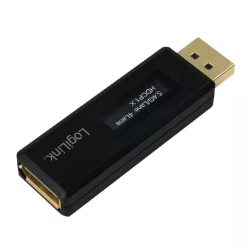 LogiLink CV0112 DisplayPort EDID tester, μαύρο