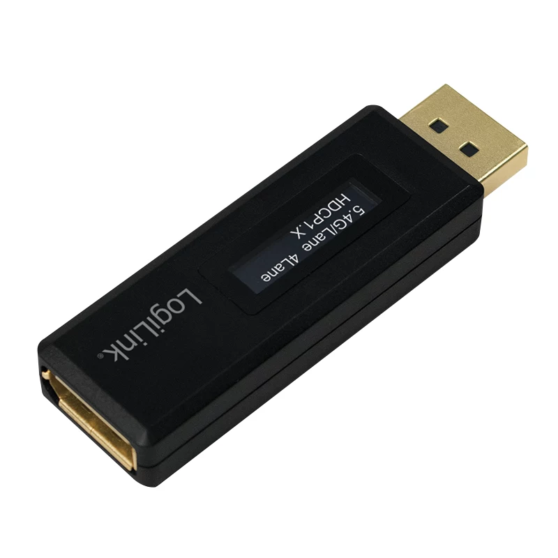 LogiLink CV0112 DisplayPort EDID tester, μαύρο