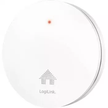 LogiLink SC0019 ultra λεπτός ανιχνευτής καπνού, μπαταρία 10 ετών, πιστοποιημένος VdS, λευκό