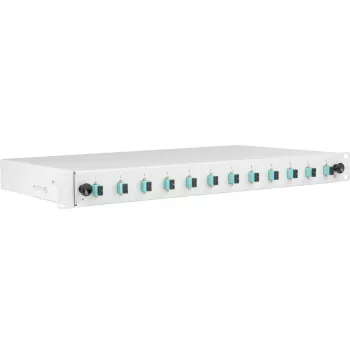 EFB Elektronik κουτί συγκόλλησης LC 50/125µ OM3 συρόμενο 24 Pigtails 12 υποδοχές θηλυκές