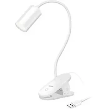 LogiLink φωτιστικό γραφείου LED με κλιπ, 3,8 W, λευκό