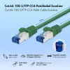 LogiLink Cat.6A S/FTP LSZH καλώδιο patch, 15m, πράσινο, EconLine