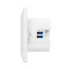 LogiLink επιτοίχια πρίζα με φορτιστή 2 θυρών USB-C, 25W PD