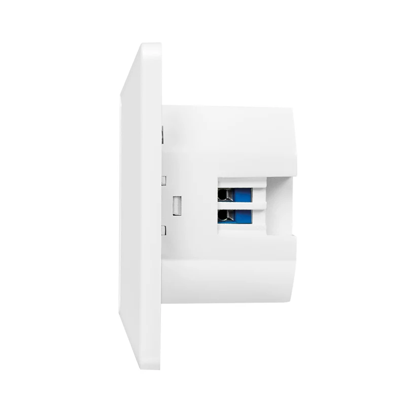 LogiLink επιτοίχια πρίζα με φορτιστή 2 θυρών USB-C, 25W PD