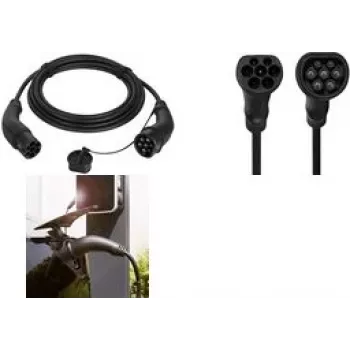 HARTING EVC0106 καλώδιο φόρτισης EV Type 2 3 φάσεων 20 A 11 kW 7,5 m μαύρο