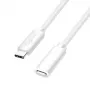 LogiLink καλώδιο επέκτασης USB 2.0 Type-C, C/M σε C/F, 480 Mbps, 60W, λευκό, 3 m