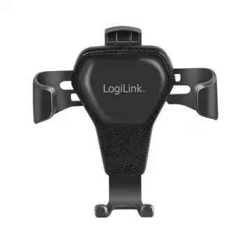 LogiLink AA0164 Βάση αυτοκινήτου αερισμού για smartphone, περιστροφή 360°, χειρισμός με ένα χέρι, Μαύρο