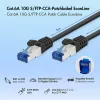 LogiLink Καλώδιο patch Cat.6A S/FTP, CCA, LSZH, Μαύρο, 5m, EconLine
