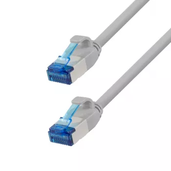 LogiLink Καλώδιο patch Cat.6A Slim S/FTP LSZH, Γκρι, 3 m, SlimLine