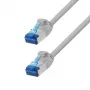 LogiLink Καλώδιο patch Cat.6A Slim S/FTP LSZH, Γκρι, 3 m, SlimLine