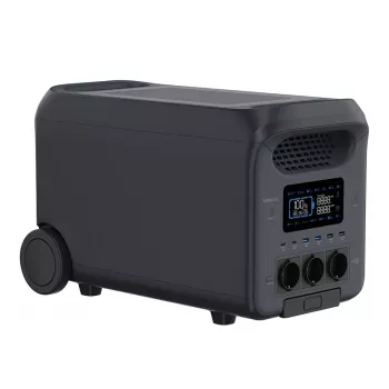 LOGILINK Tragbare Powerstation PPS3000, 3000W LiFePO4, 2560Wh, Tuya Smart, UPS