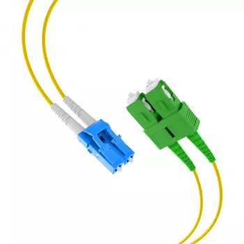 EFB Elektronik Duplex-Jumper LC-SC/APC 9/125µm OS2 LSZH κίτρινο 2,0mm 40m