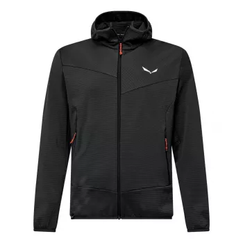 Salewa ανδρικό fleece μπουφάν Altavia Polarlite Grid μαύρο μέγεθος 48