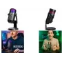LogiLink HS0058 πυκνωτικό μικρόφωνο USB με φως RGB, 192kHz, μαύρο