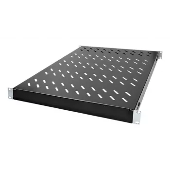LogiLink ράφι 19 ιντσών ρυθμιζόμενο για rack, 1U, βάθος 600mm, μαύρο (SF0600B)