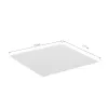 LogiLink EO0086 προστατευτικό δαπέδου, 117 x 120 cm, εξαιρετικά μαλακό, διαφανές, αντιολισθητικό, για σκληρά δάπεδα