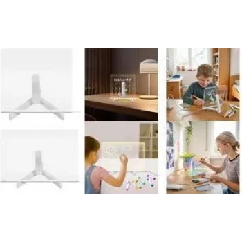 LogiLink LED φωτεινός πίνακας A4 με 7 φθορίζοντες μαρκαδόρους, τροφοδοσία USB/μπαταρίας, ακρυλικό, 30 x 20 cm
