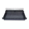LogiLink SF100B ράφι συρτάρι 19 ιντσών 1U για notebook, tablet και smartphone, μαύρο