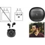 LogiLink Bluetooth TWS ακουστικά, αδιάβροχα IPX4, έλεγχος αφής, θήκη φόρτισης USB-C, μαύρο