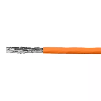 LogiLink Cat.7 600 MHz καλώδιο εγκατάστασης 23 AWG CCA, S/FTP 50 m, πορτοκαλί