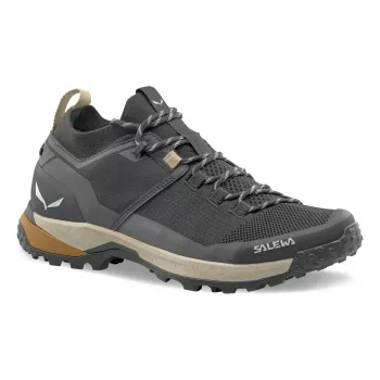 Salewa Puez 2 Knit PTX ανδρικά παπούτσια πεζοπορίας μαύρο/μαύρο μέγεθος 41