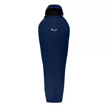 Salewa Micro II 800 συνθετικός υπνόσακος 185 cm αριστερό φερμουάρ Blue Depth