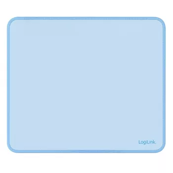 LogiLink mouse pad 220 x 250 mm μπλε - υφασμάτινη επιφάνεια, αντιολισθητική βάση από καουτσούκ