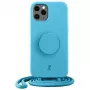 Just Elegance JE PopGrip θήκη για iPhone 11 Pro 5,8 ίντσες μπλε/aqua