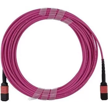 BlueOptics MPO/UPC σε MPO/UPC OM4 καλώδιο κορμού πολύτροπης ίνας, 12 ίνες, πολικότητα Type B, 5m, LSZH, συμβατό με Infortrend